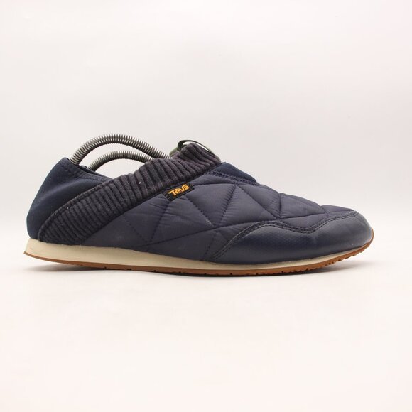 Teva Ember Moc Men\'s 12 Casual Blue Low Top Slip On Sneakers Quilted 1018226 main image 4